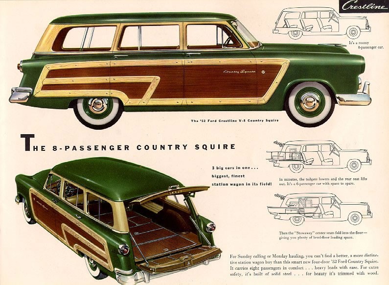 1952 Ford Brochure Page 5
